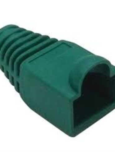 Green RJ45 Strain Relief Boot