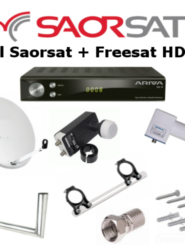 Full Saorsat Dish Kit Including HD Receiver