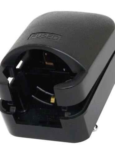 Schuko 2 Pin to 3 Pin Plug Adapter (EU to IRL/UK)