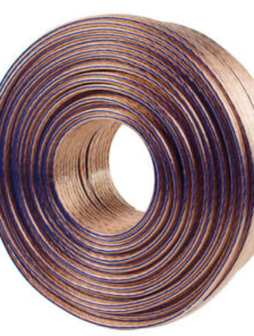 10m Transparent Speaker Cable (2 x 1,5 mm²)