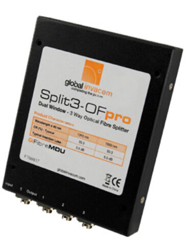 Global Split3-OF Pro 3 Way Optical Fibre Splitter