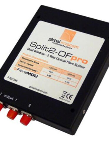 Global Split2-OF Pro 2 Way Optical Fibre Splitter