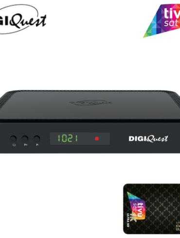 Official Tivusat Digiquest Q99 4K Italian TV Receiver