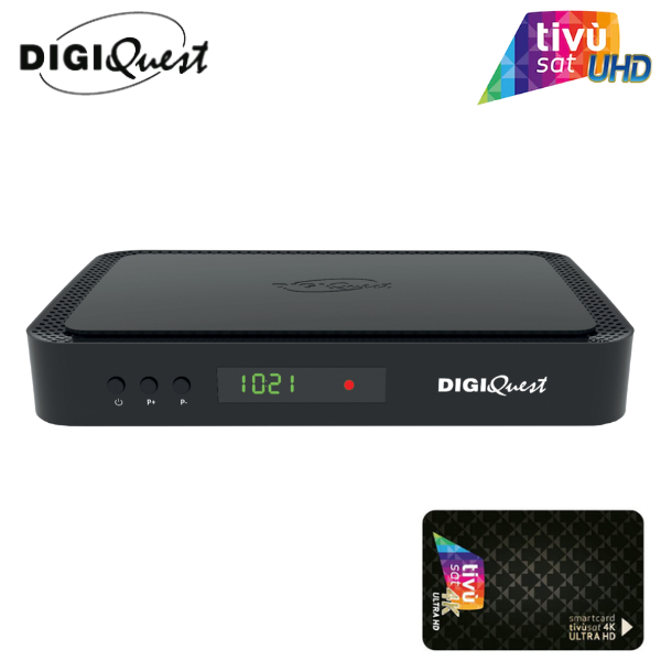 Official Tivusat Digiquest Q99 4K Italian TV Receiver
