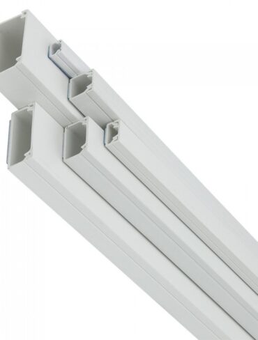 16 x 12 PVC Trunking 3m Length