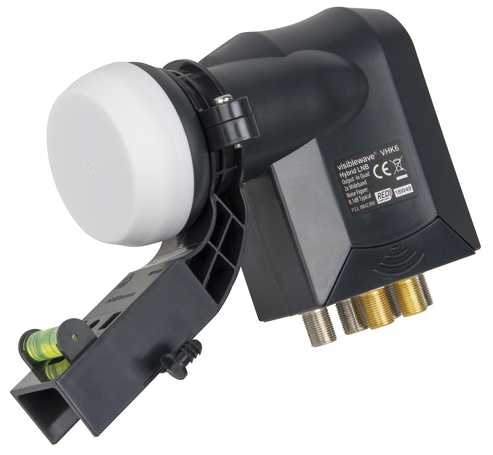 Visiblewave Sky / Freesat Hybrid 6 Port LNB
