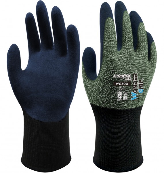 Wonder Grip Comfort Lite Gloves (Small)