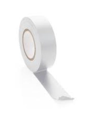 White PVC Tape 33m x 19mm