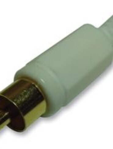White Phono Plug (Solderable)