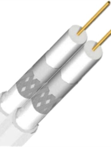 White Micro Shotgun Cable Revez (200m)
