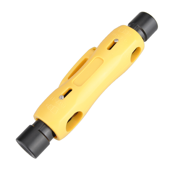 Yellow Coaxial Cable Stripper