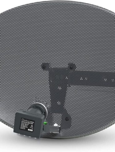 Zone 1 Sky / Freesat Satellite Dish + Quad LNB